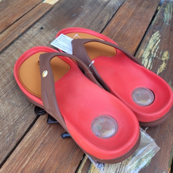 Slide Big Girl Flat Sandals Flip Flops 6 - Picture 3 of 8